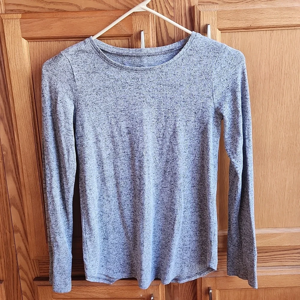 Justice Girls Size 12 Gray Top
